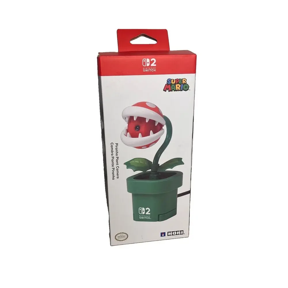 Hori Super Mario Piranha Plant Camera for Nintendo Switch 2 Box Imperfection
